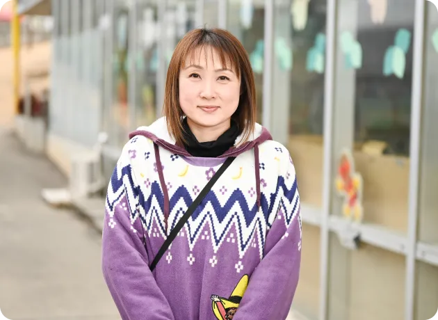 笑顔のスタッフ