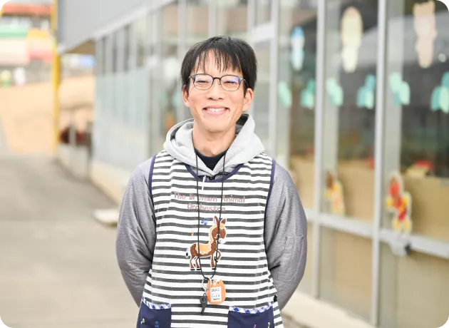 笑顔のスタッフ