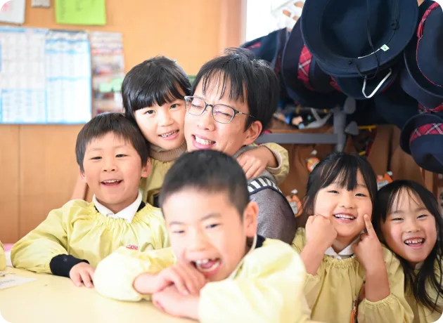 笑顔のスタッフ